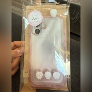 Cute Pink Character iPhone Case - Pink